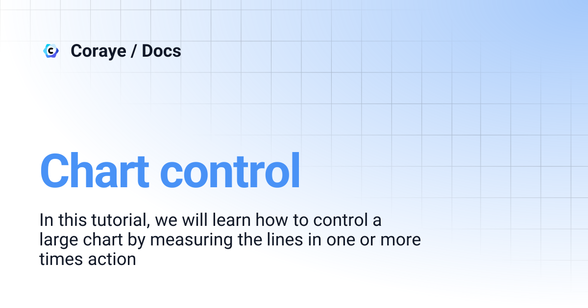 Chart control | Coraye / Docs